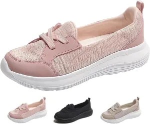 Women Comfy Orthopedic Walking Shoes,2024 Upgraded Orthopedic Women's Breathable Slip On Arch Support Non-Slip Shoes