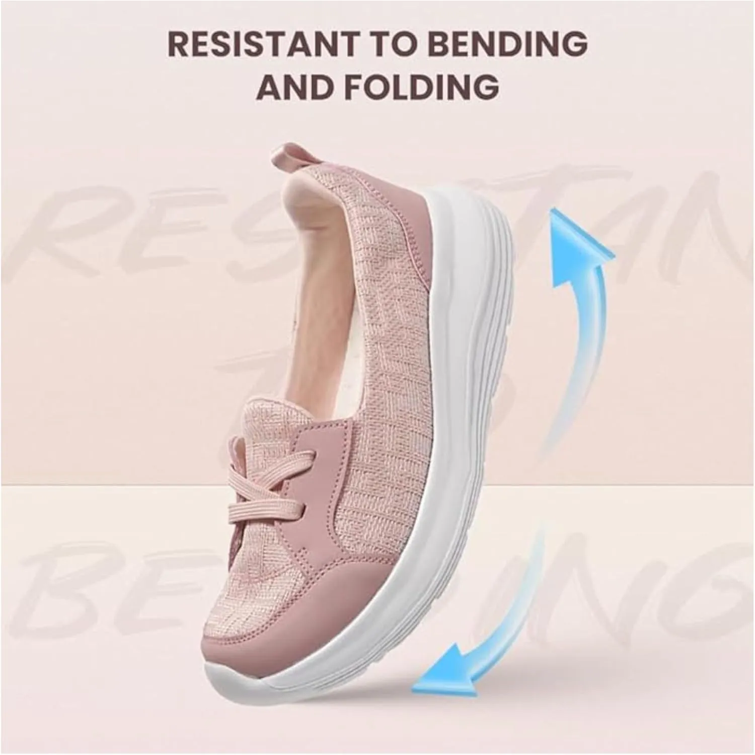 Women Comfy Orthopedic Walking Shoes,2024 Upgraded Orthopedic Women's Comfortable Slip On Arch Support Non-Slip Shoes