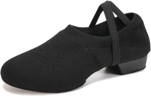Women Standard Practice Social Dance Sneaker Beginner 1" Low Heel Latin Dance Practice Shoes