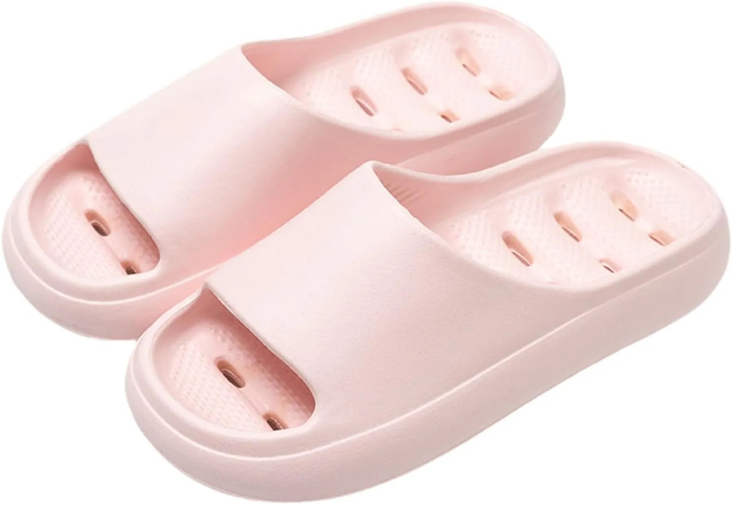 Womens Fluff Yeah Slide Slipper Summer Shower Shoes for Women and Men Massage Pool Slides Soft Cushioned Slip Slides
