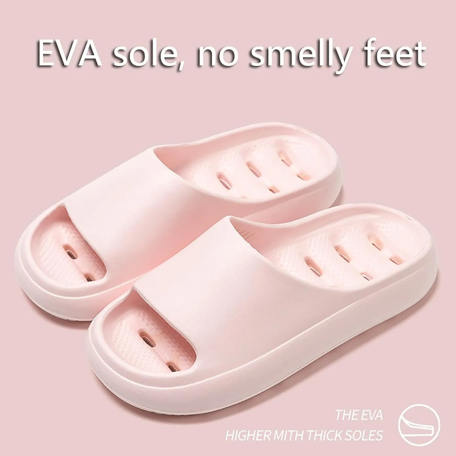 Womens Fluff Yeah Slide Slipper Summer Shower Shoes for Women and Men Massage Pool Slides Soft Cushioned Slip Slides