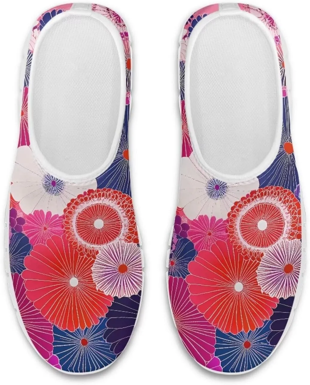 Women's Sneaker Casual Comfortable Slip On Shoes Low Top Lightweight Non-Slip Holiday Walking Sneaker for Women US 5.5-11.5