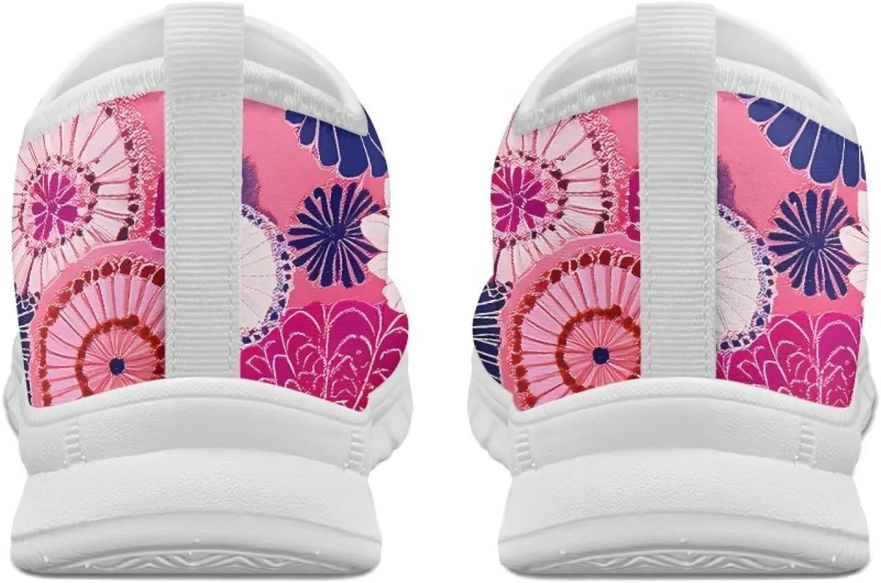 Women's Sneaker Casual Comfortable Slip On Shoes Low Top Lightweight Non-Slip Holiday Walking Sneaker for Women US 5.5-11.5