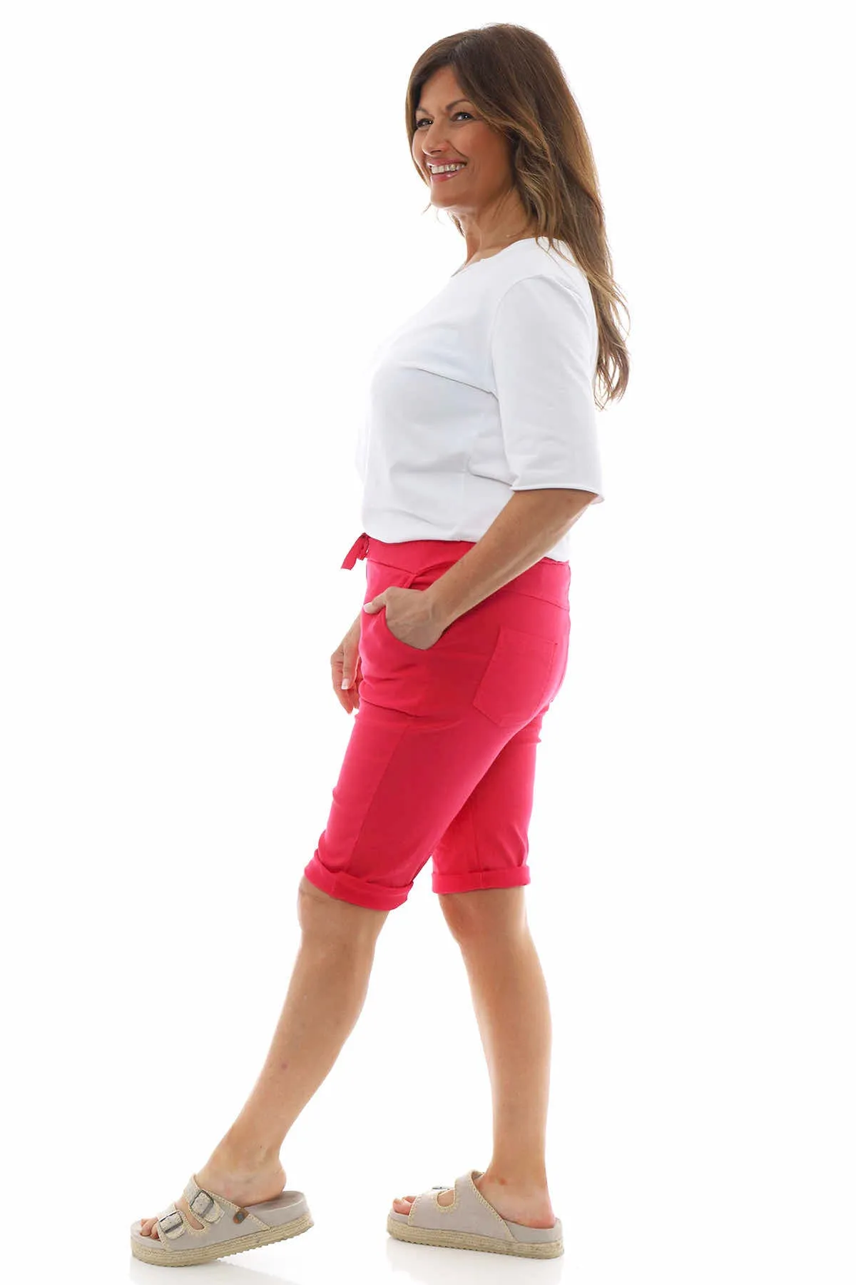 Yarwell Shorts Hot Pink